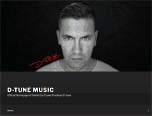 Tablet Screenshot of d-tune-music.de